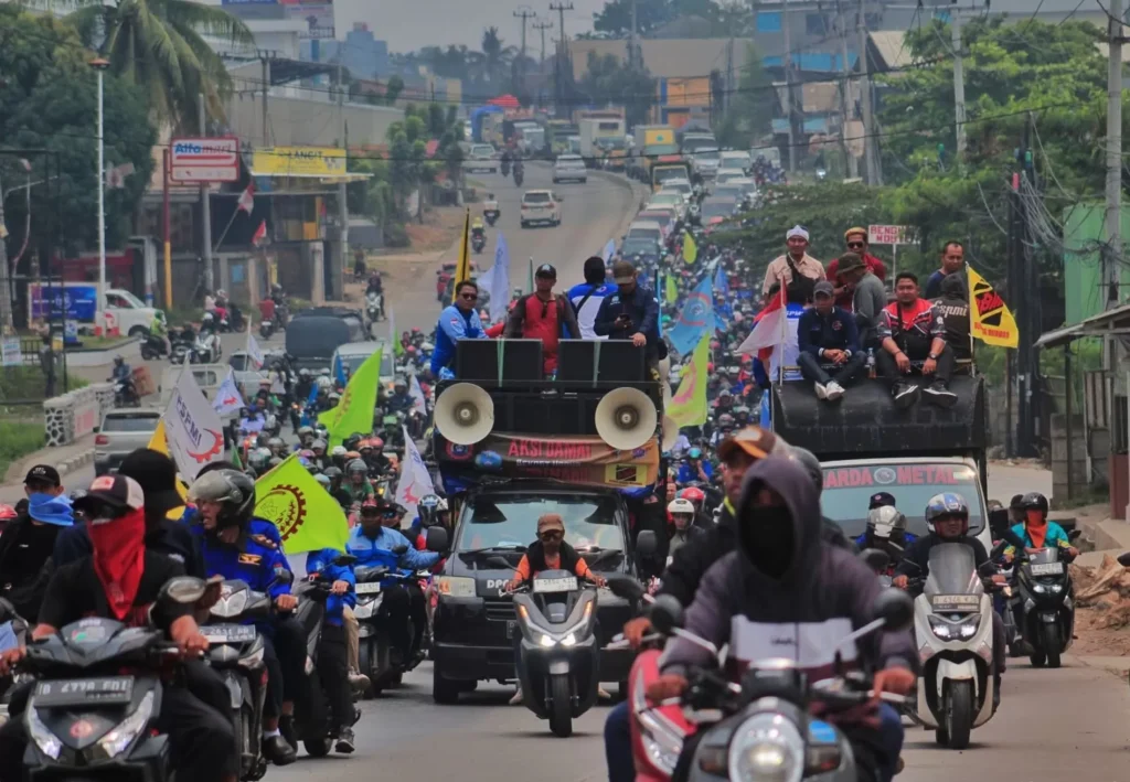 UMSK 2026 Dibatalkan, Ribuan Buruh Jawa Barat Bersiap Konvoi ke Istana Negara