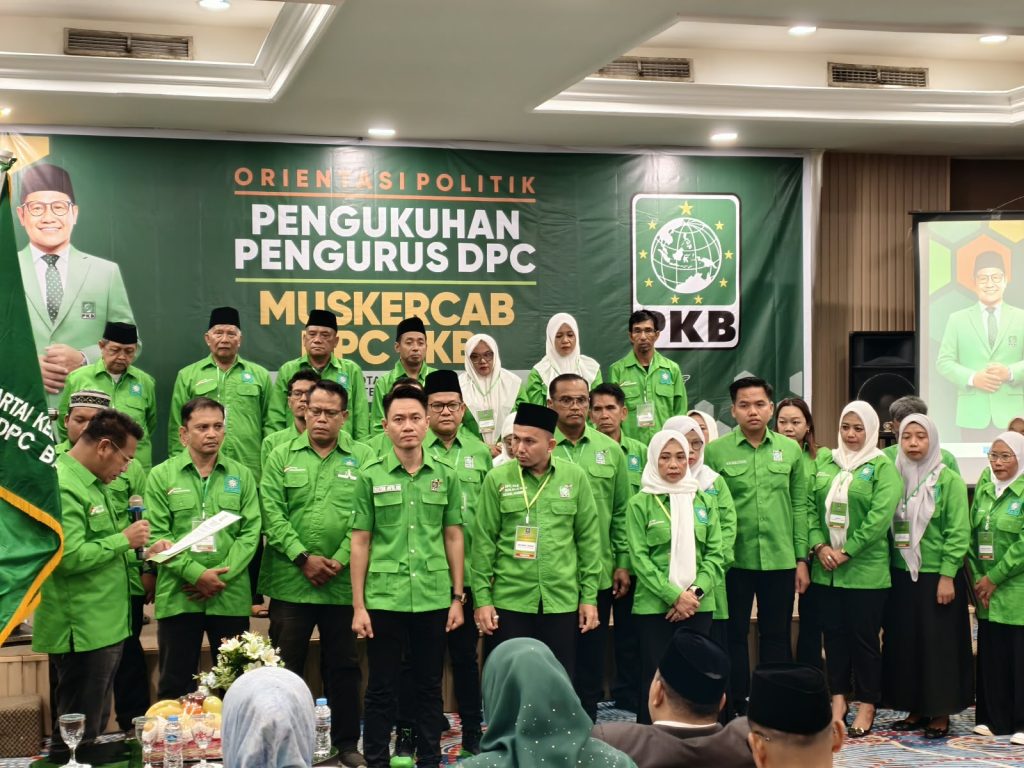 Pengurus PKB Balikpapan dan PPU 2026–2031 Dikukuhkan, Syafruddin Tegaskan Politik Harus Berpihak pada Rakyat